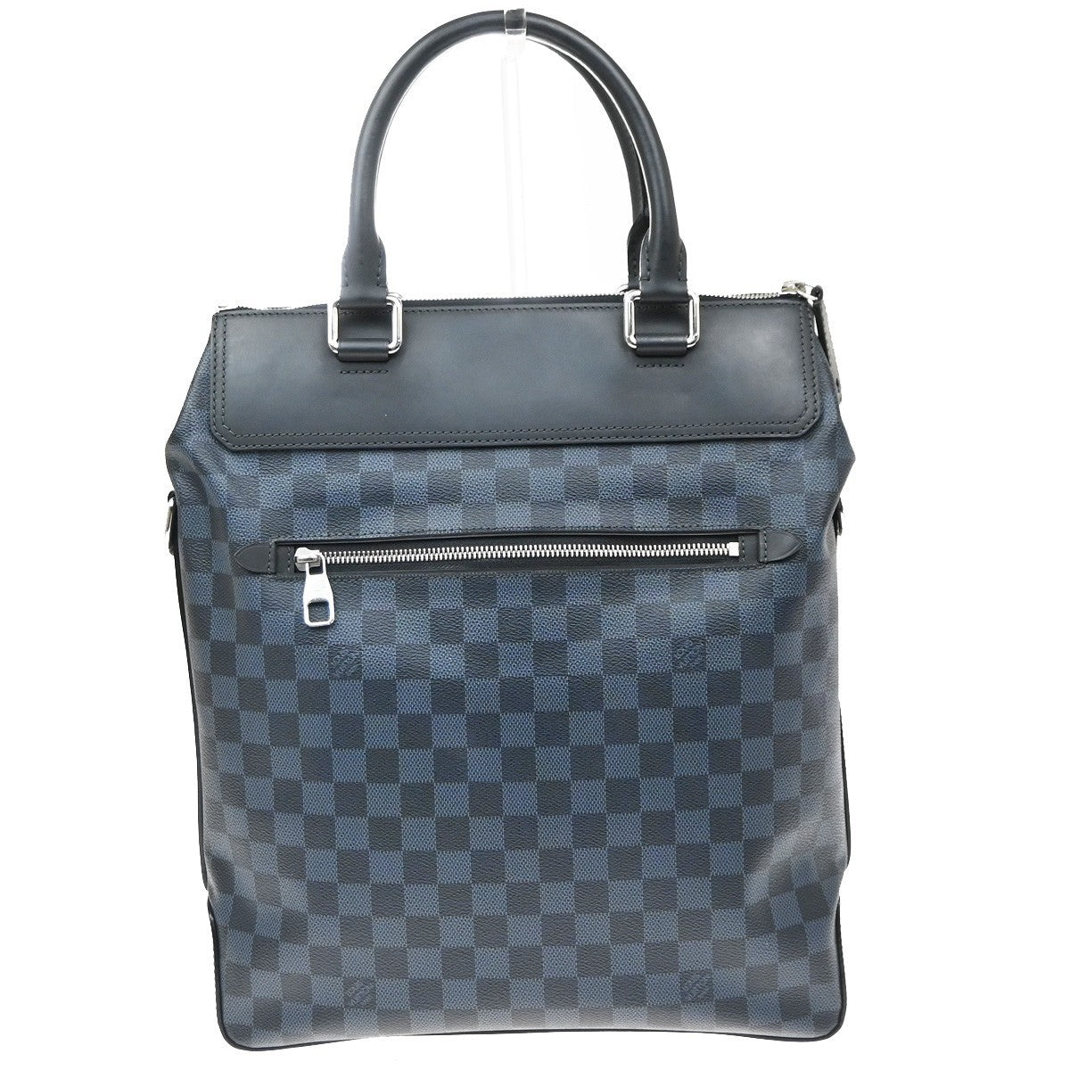 Louis Vuitton Greenwich Damier Cobalt Blue Canvas Tote Bag Bag (Pre-Owned)