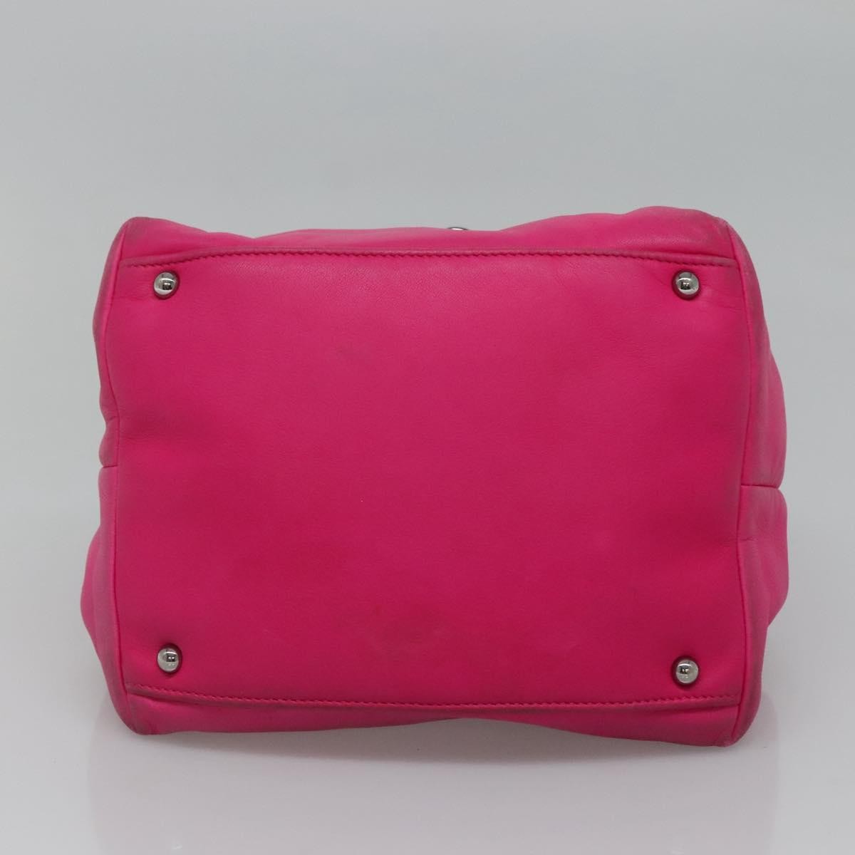 Loewe Vintage Leather Pink Leather Handbag (Pre-Owned)