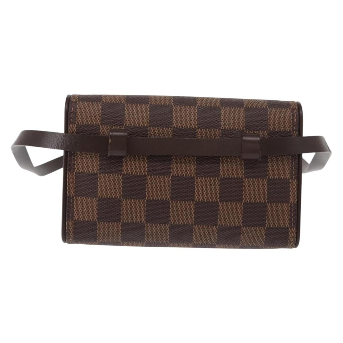 Louis Vuitton Florentine Waist Monogram Canvas Brown Canvas Clutche & Pouche Bag (Pre-Owned)