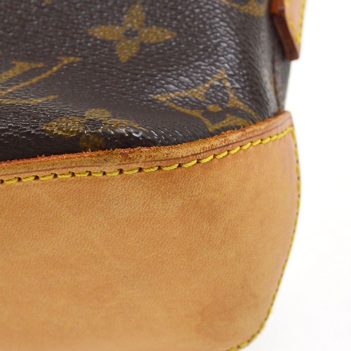 Louis Vuitton Trotteur Monogram Canvas Brown Canvas Shoulder Bag Bag (Pre-Owned)