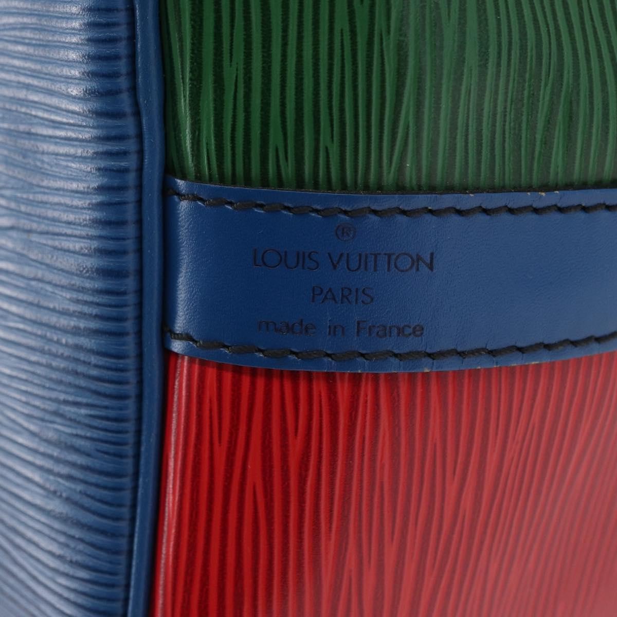 Louis Vuitton Tricolor Petit Noe Nm Epi Leather Multicolour Leather Shoulder Bag Bag (Pre-Owned)