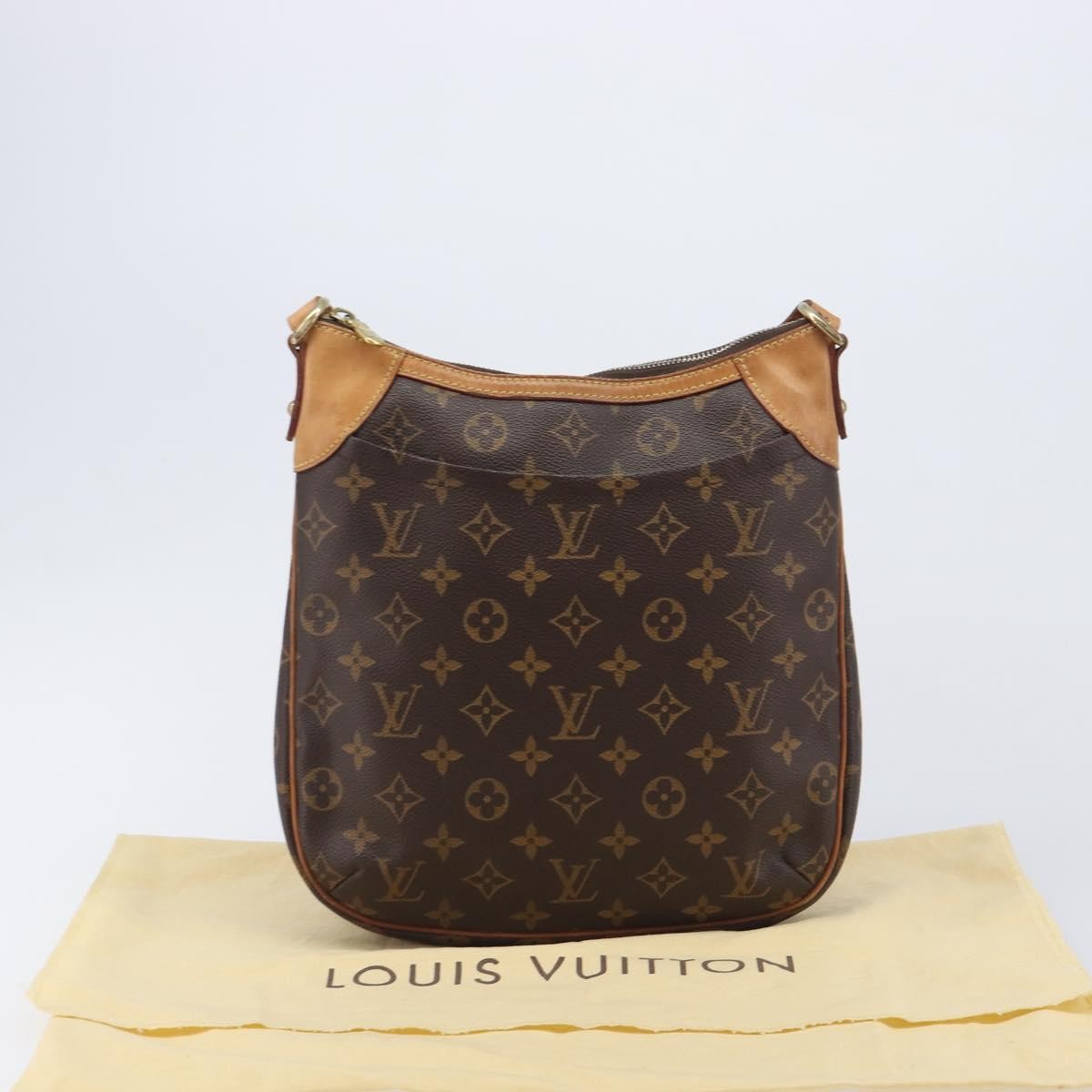 Louis Vuitton Odeon Monogram Canvas Brown Canvas Handbag (Pre-Owned)