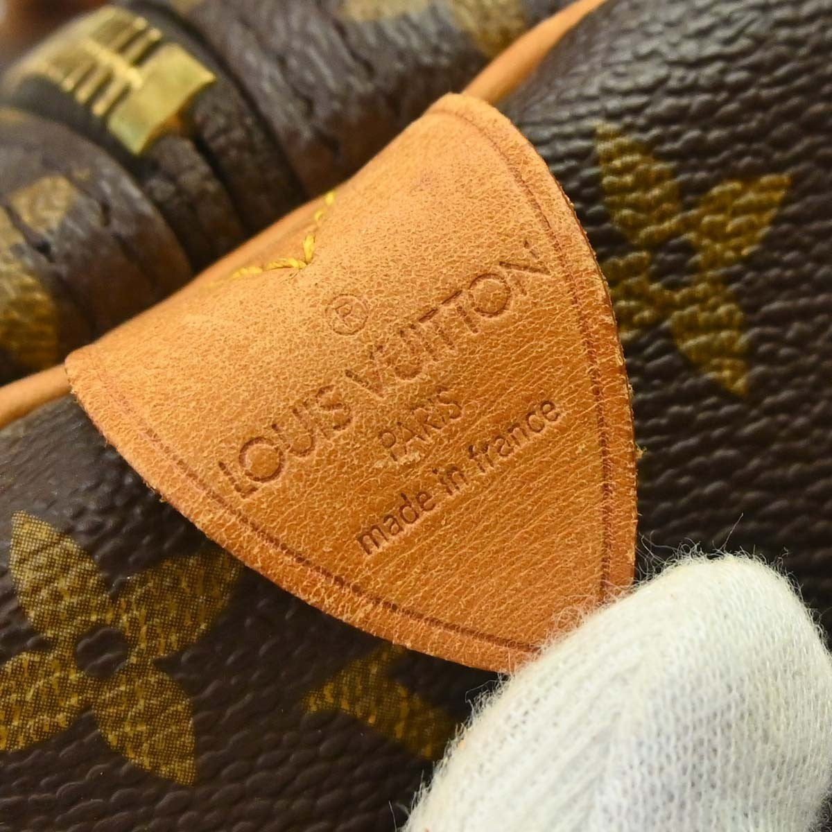Louis Vuitton Keepall Monogram Canvas Brown Canvas Travel Bag Bag (Pre-Owned)