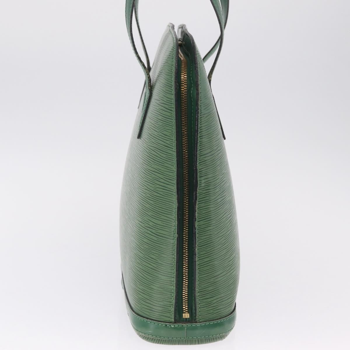 Louis Vuitton Lussac Epi Leather Green Leather Handbag (Pre-Owned)