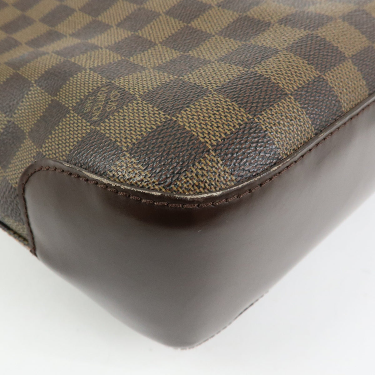 Louis Vuitton Spencer Messenger Damier Brown Canvas Handbag (Pre-Owned)