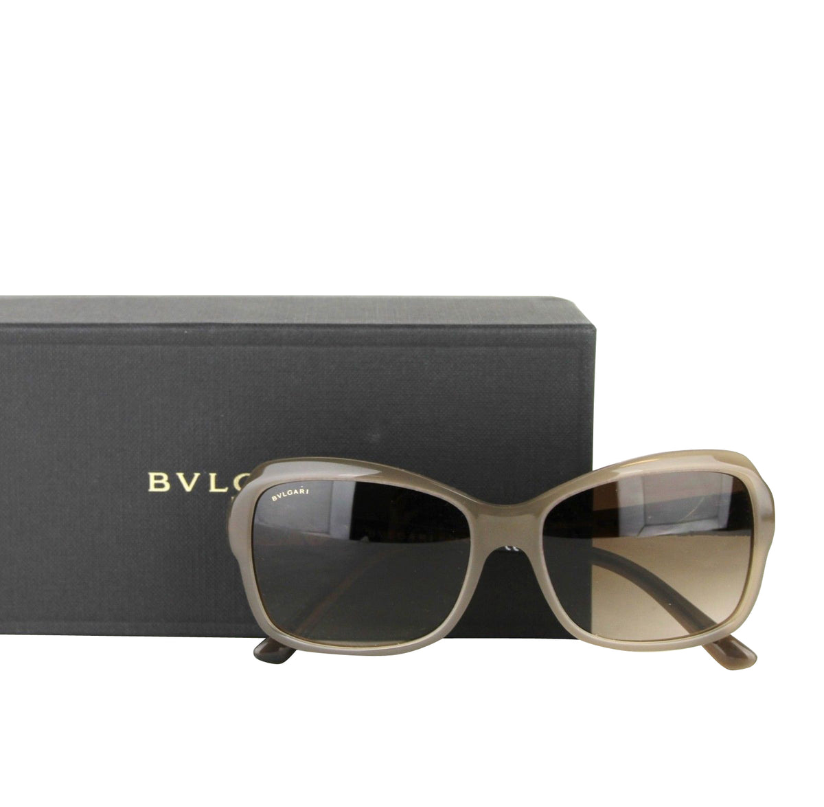 Bvlgari Women's Triangle Pattern Oversized Sunglasses