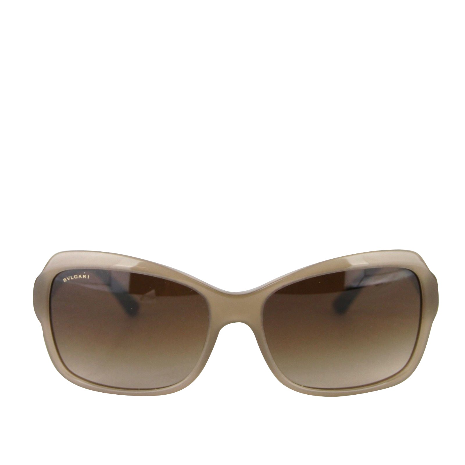 Bvlgari Women's Triangle Pattern Oversized Sunglasses
