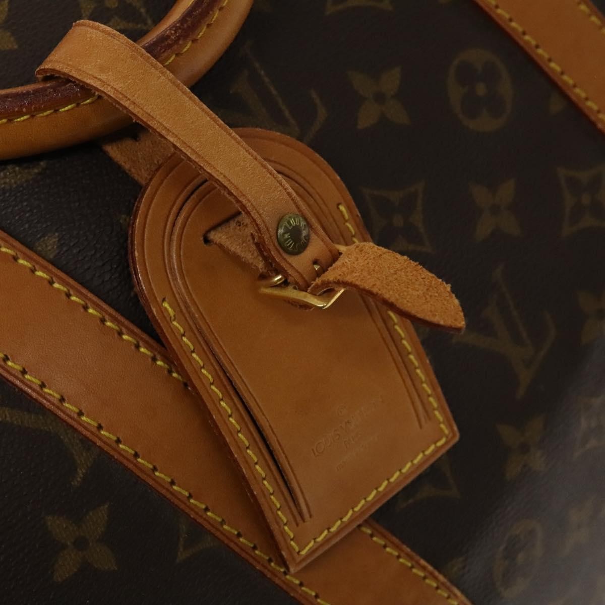 Louis Vuitton Keepall Monogram Canvas Brown Canvas Travel Bag Bag (Pre-Owned)