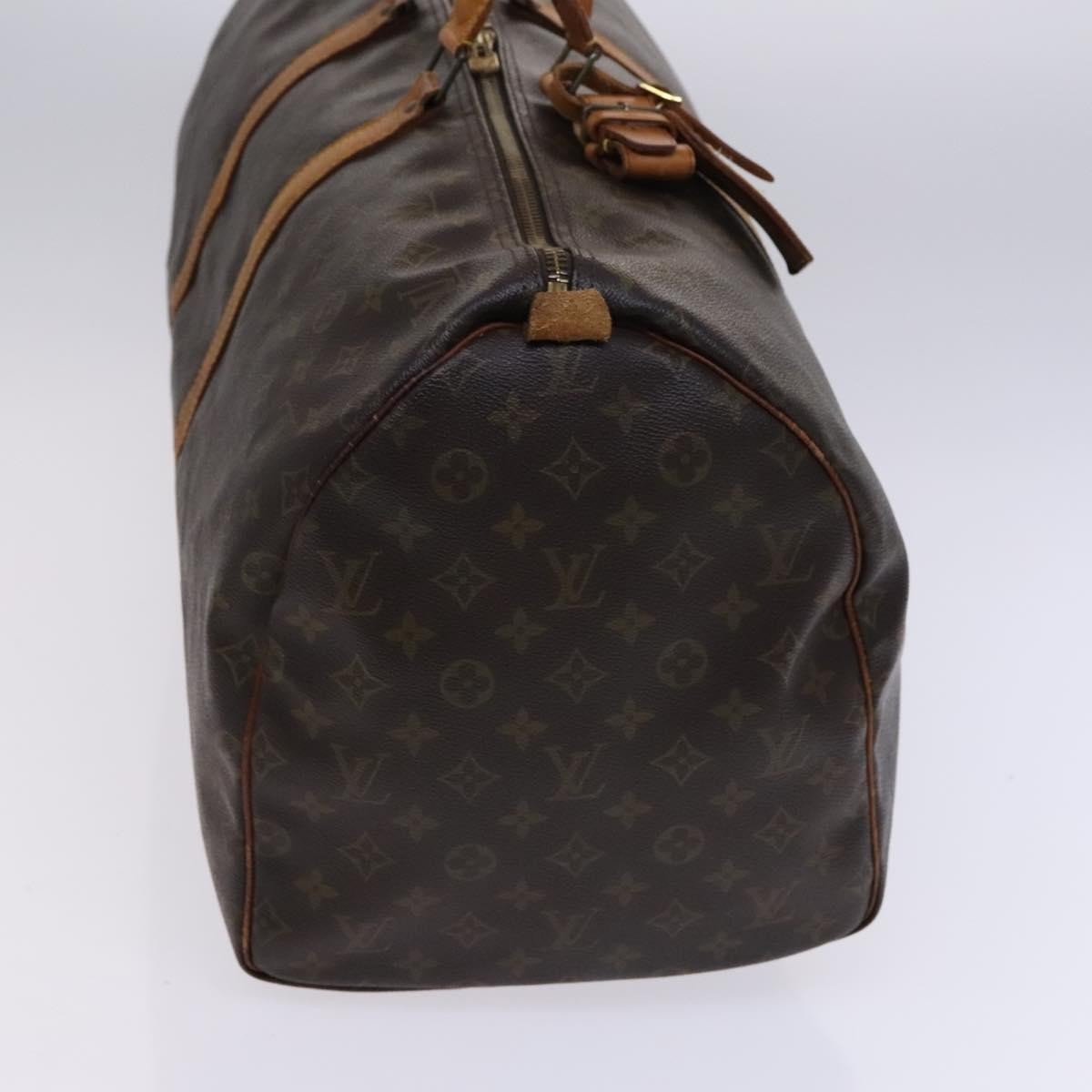 Louis Vuitton Keepall Monogram Canvas Brown Canvas Travel Bag Bag (Pre-Owned)