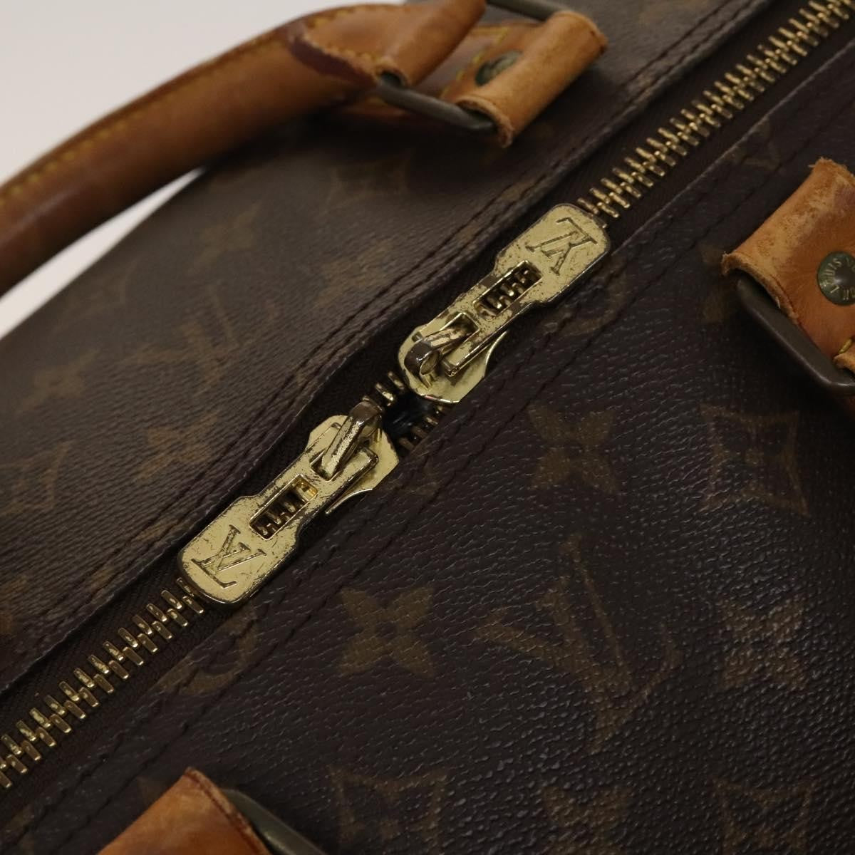Louis Vuitton Keepall Monogram Canvas Brown Canvas Travel Bag Bag (Pre-Owned)