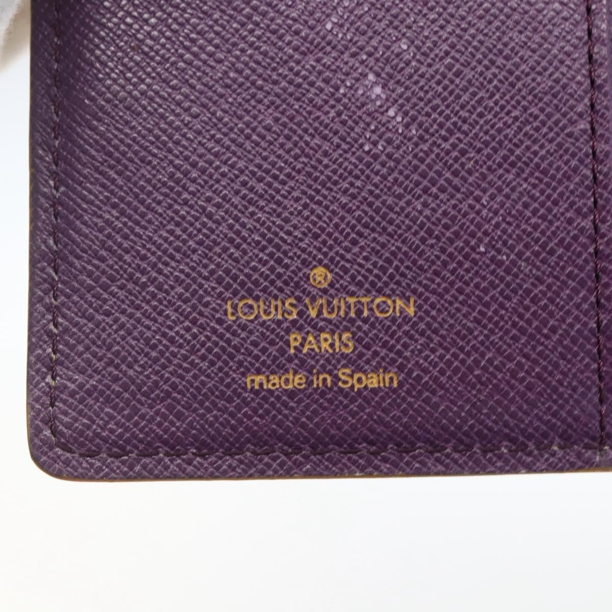 Louis Vuitton Agenda Cover Epi Leather Yellow Leather Wallets Accessory (Pre-Owned)