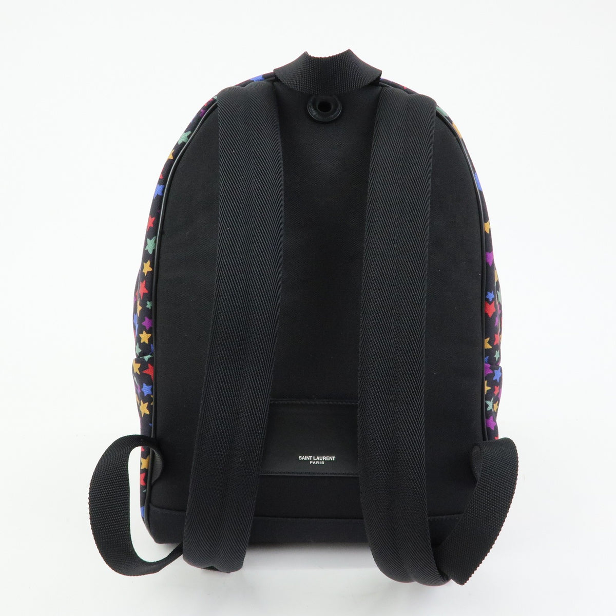Saint Laurent City Printed Corduroy Multicolour Canvas Backpack Bag (Pre-Owned)