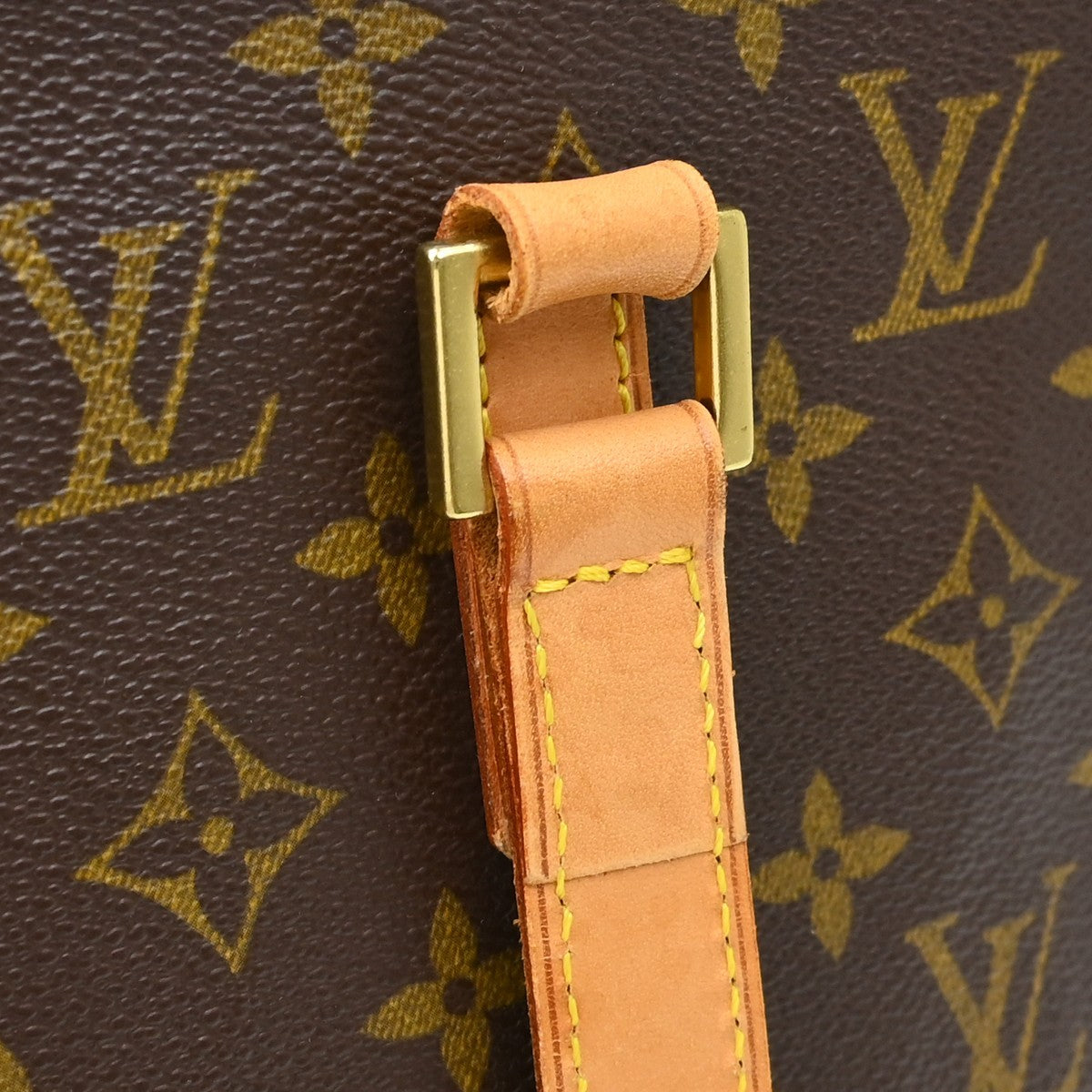 Louis Vuitton Vavin Monogram Empreinte Leather Brown Canvas Handbag (Pre-Owned)