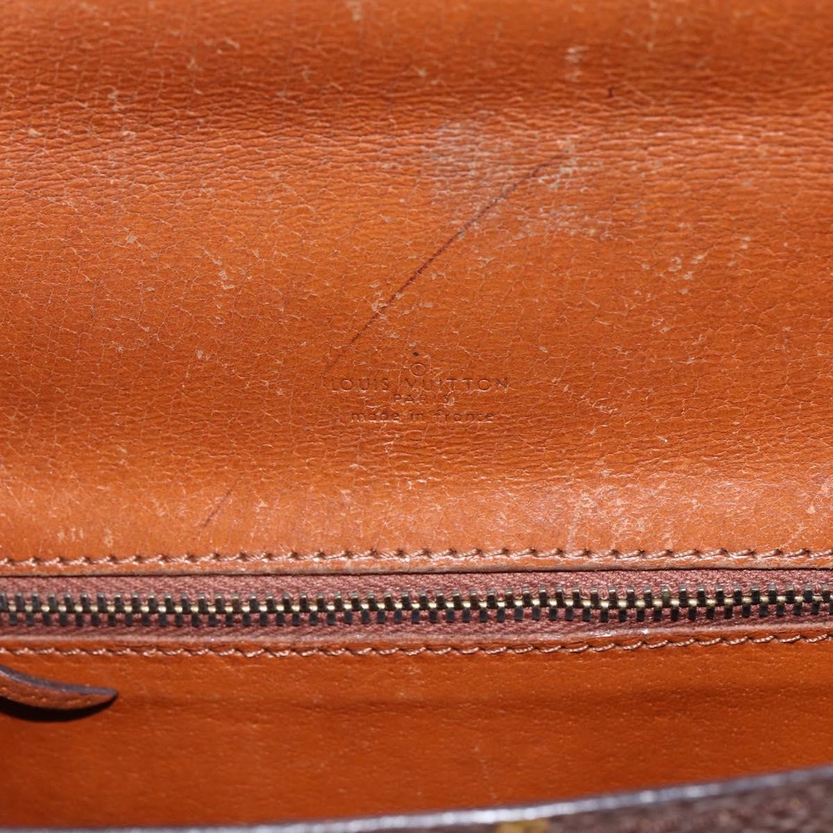 Louis Vuitton Saint Cloud Monogram Canvas Brown Canvas Shoulder Bag Bag (Pre-Owned)