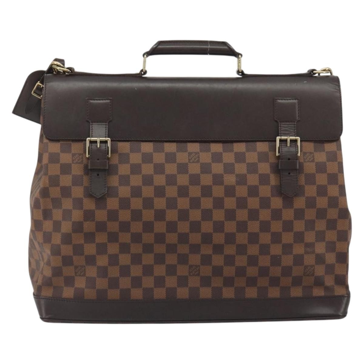Louis Vuitton West End Centenaire Damier Brown Canvas Travel Bag Bag (Pre-Owned)