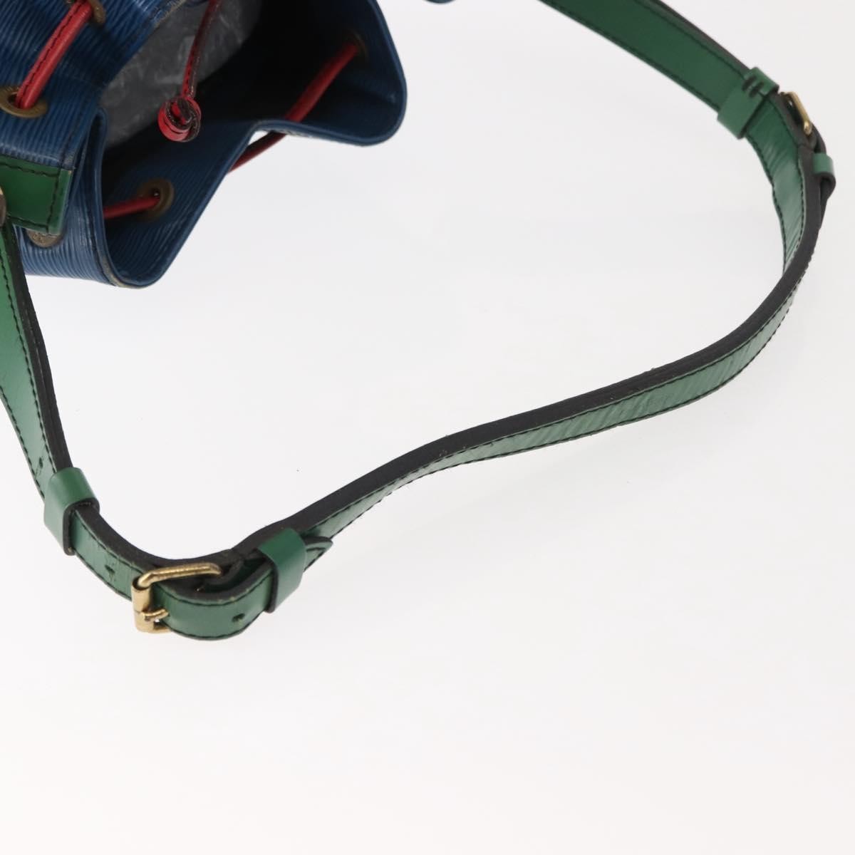 Louis Vuitton Tricolor Noe Epi Leather Blue Leather Shoulder Bag Bag (Pre-Owned)