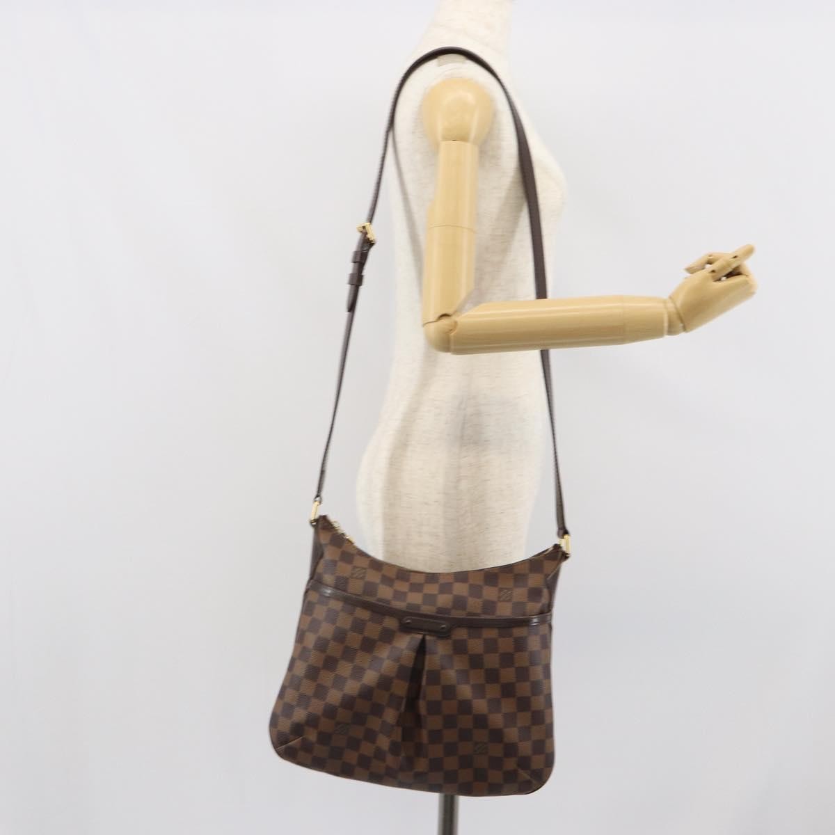 Louis Vuitton Bloomsbury Damier Brown Canvas Handbag (Pre-Owned)