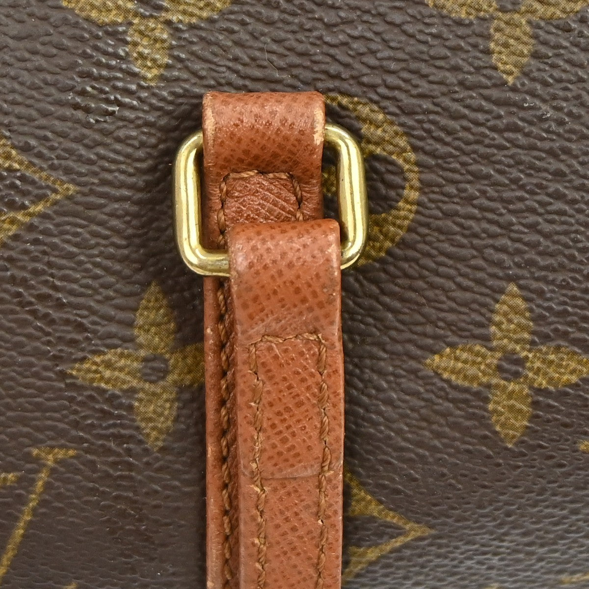 Louis Vuitton Papillon Monogram Brown Canvas Handbag (Pre-Owned)