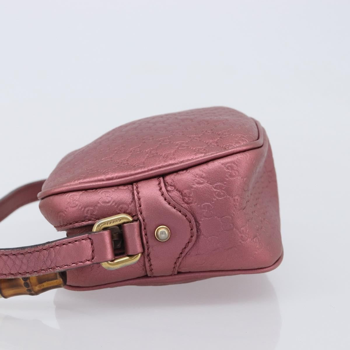 Gucci Sunshine Disco Microguccissima Leather Pink Leather Crossbody Bag Bag (Pre-Owned)