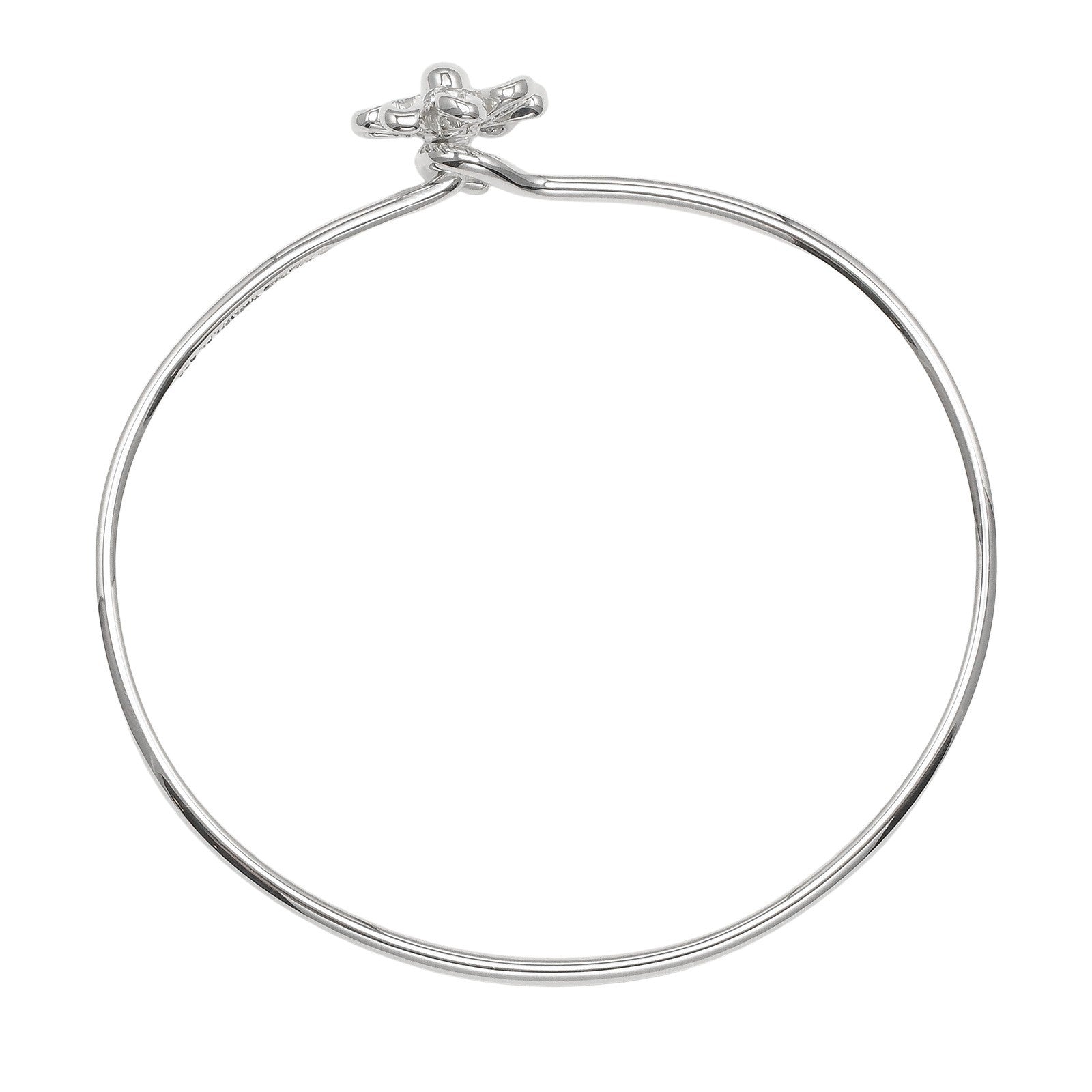 Tiffany & Co. Daisy Bangle Silver 925 Silver Silver Bracelet Jewelry (Pre-Owned)