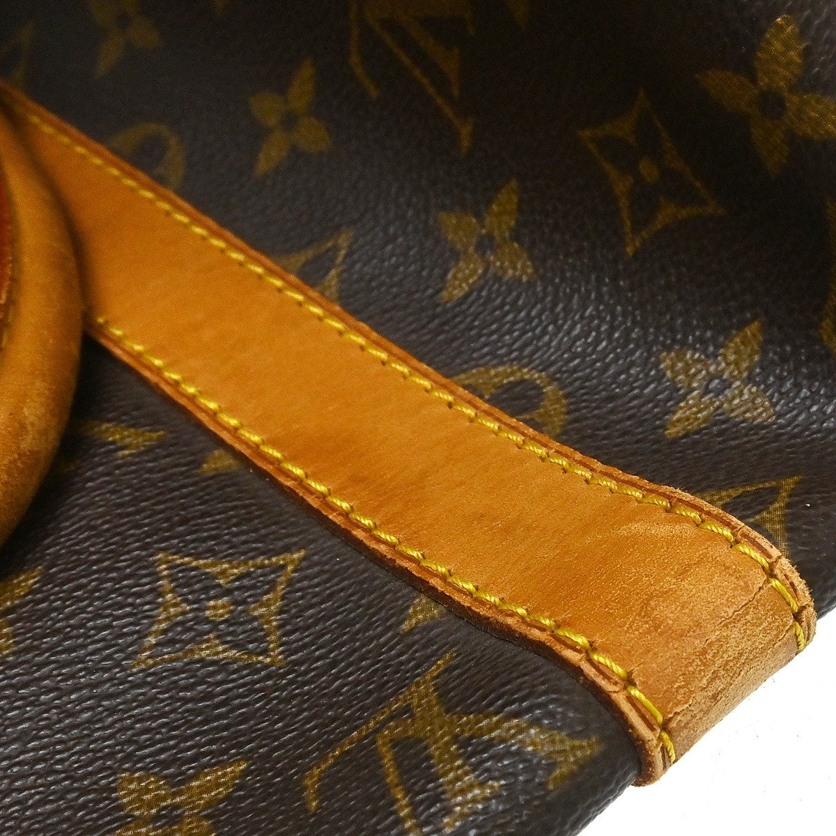 Louis Vuitton Keepall Monogram Brown Canvas Travel Bag Bag (Pre-Owned)