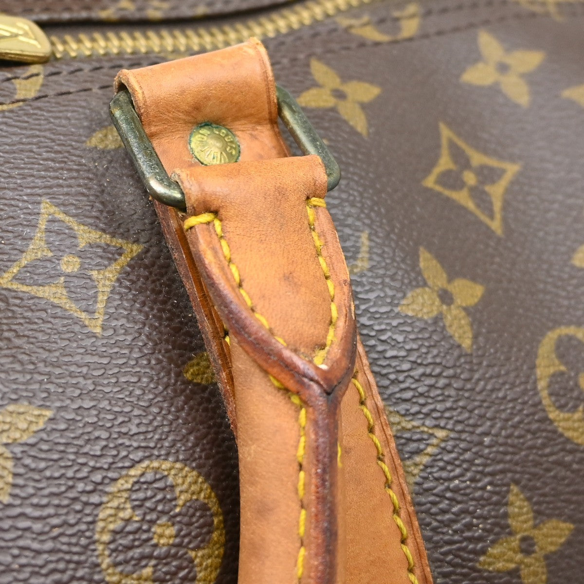 Louis Vuitton Keepall Monogram Canvas Brown Canvas Travel Bag Bag (Pre-Owned)