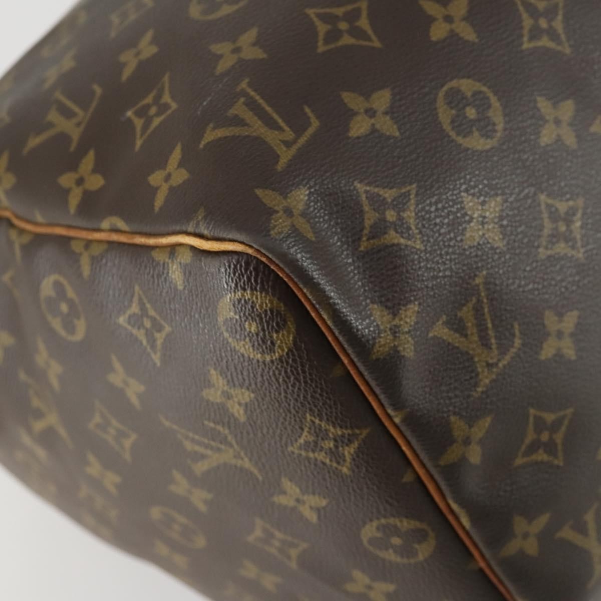 Louis Vuitton Keepall Monogram Canvas Brown Canvas Travel Bag Bag (Pre-Owned)