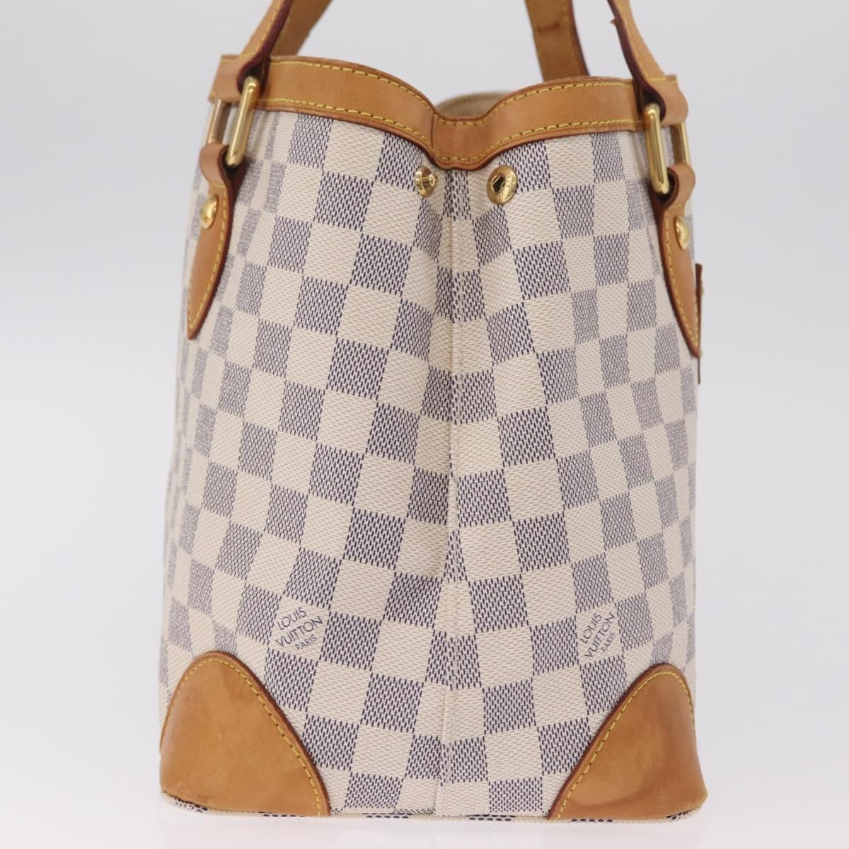 Louis Vuitton Hampstead Damier Beige Canvas Handbag (Pre-Owned)