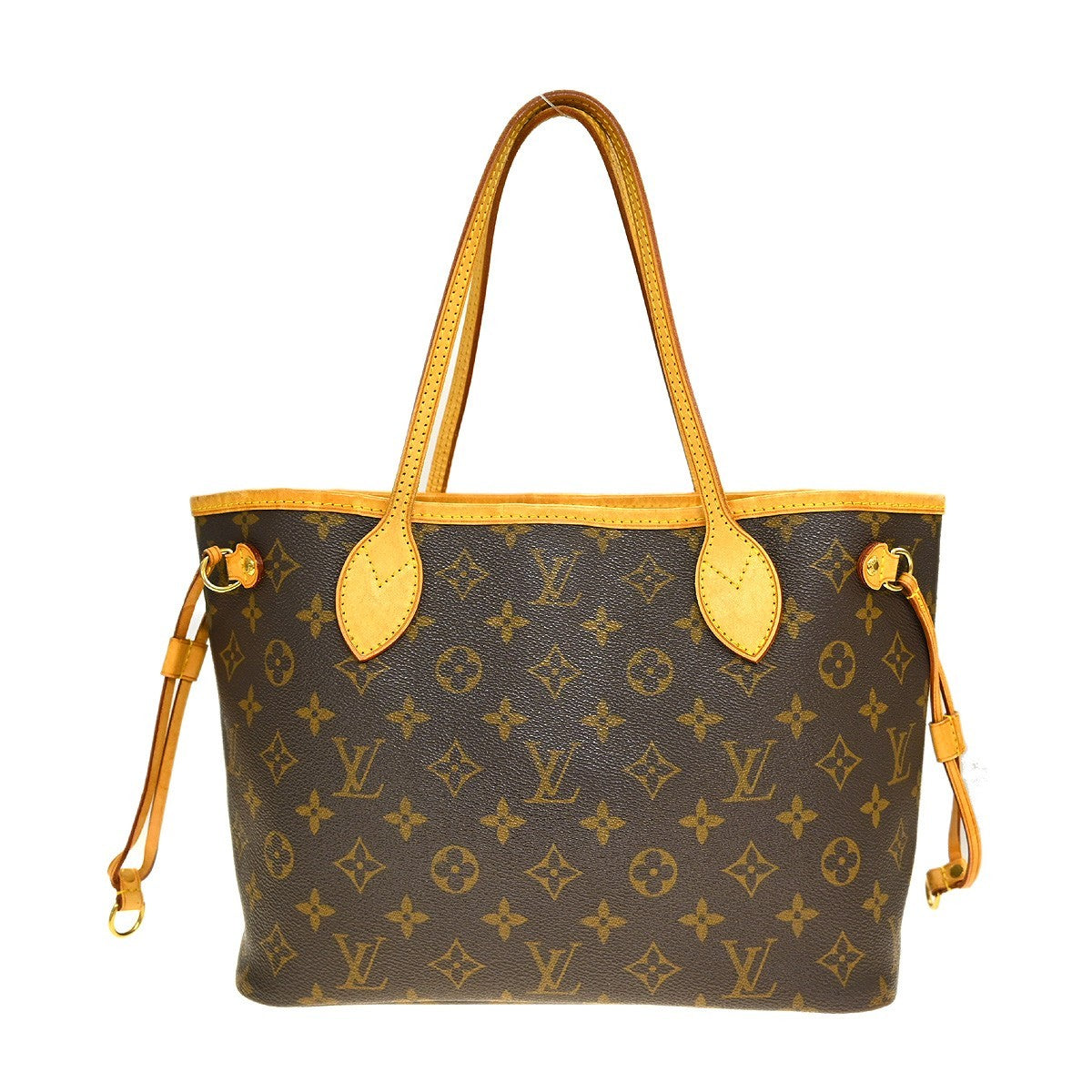 Louis Vuitton Neverfull Monogram Brown Canvas Tote Bag Bag (Pre-Owned)