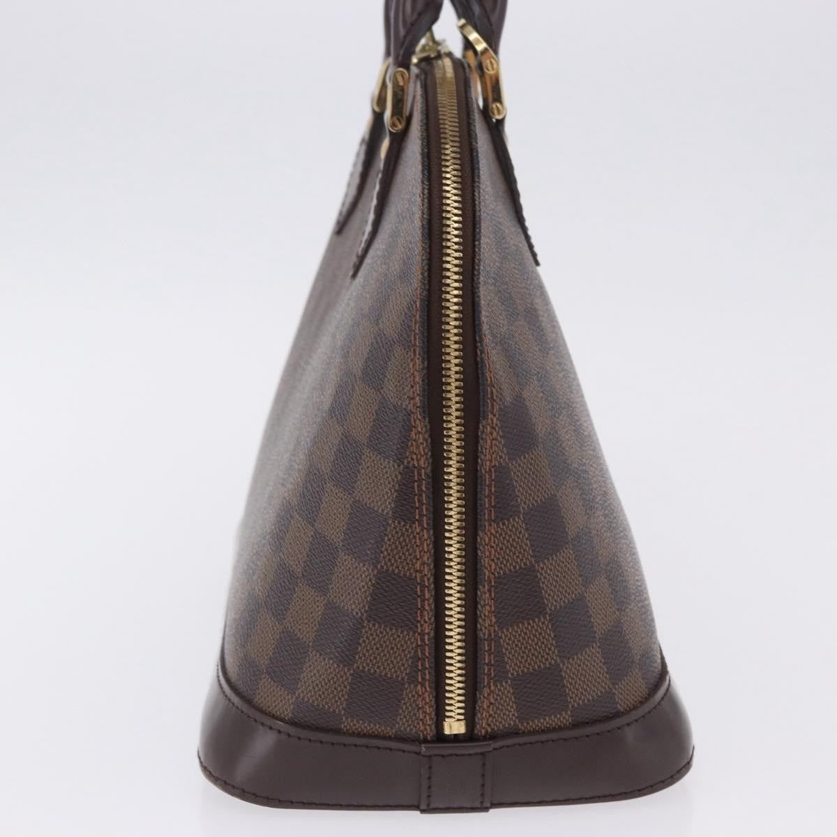 Louis Vuitton Alma Damier Brown Canvas Handbag (Pre-Owned)