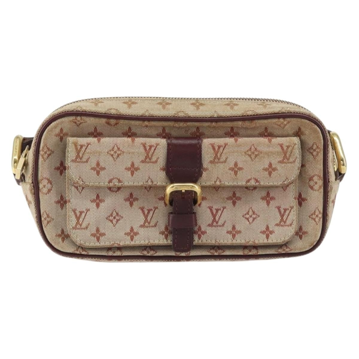 Louis Vuitton Juliette Mini Lin Red Canvas Shoulder Bag Bag (Pre-Owned)