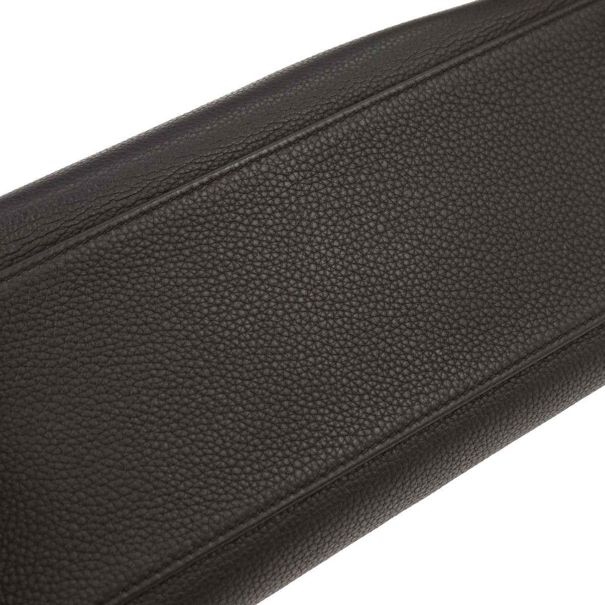 Hermes Kelly Black Togo With Gold Hardware Black Togo_Leather Handbag (Pre-Owned)