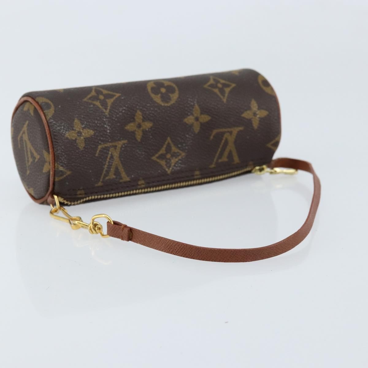 Louis Vuitton Papillon Pochette Monogram Canvas Brown Canvas Clutche & Pouche Bag (Pre-Owned)