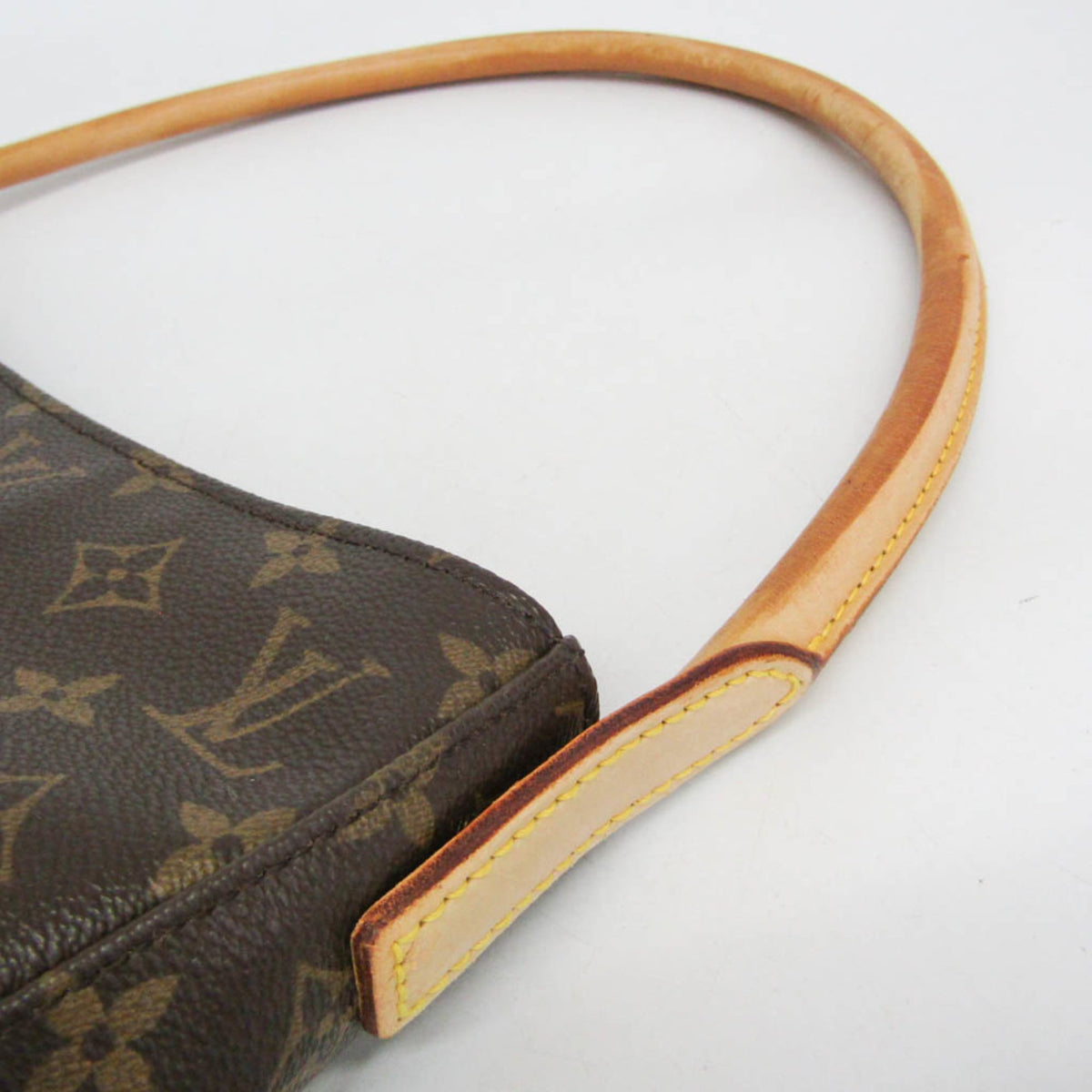 Louis Vuitton Looping Monogram Canvas Brown Canvas Handbag (Pre-Owned)