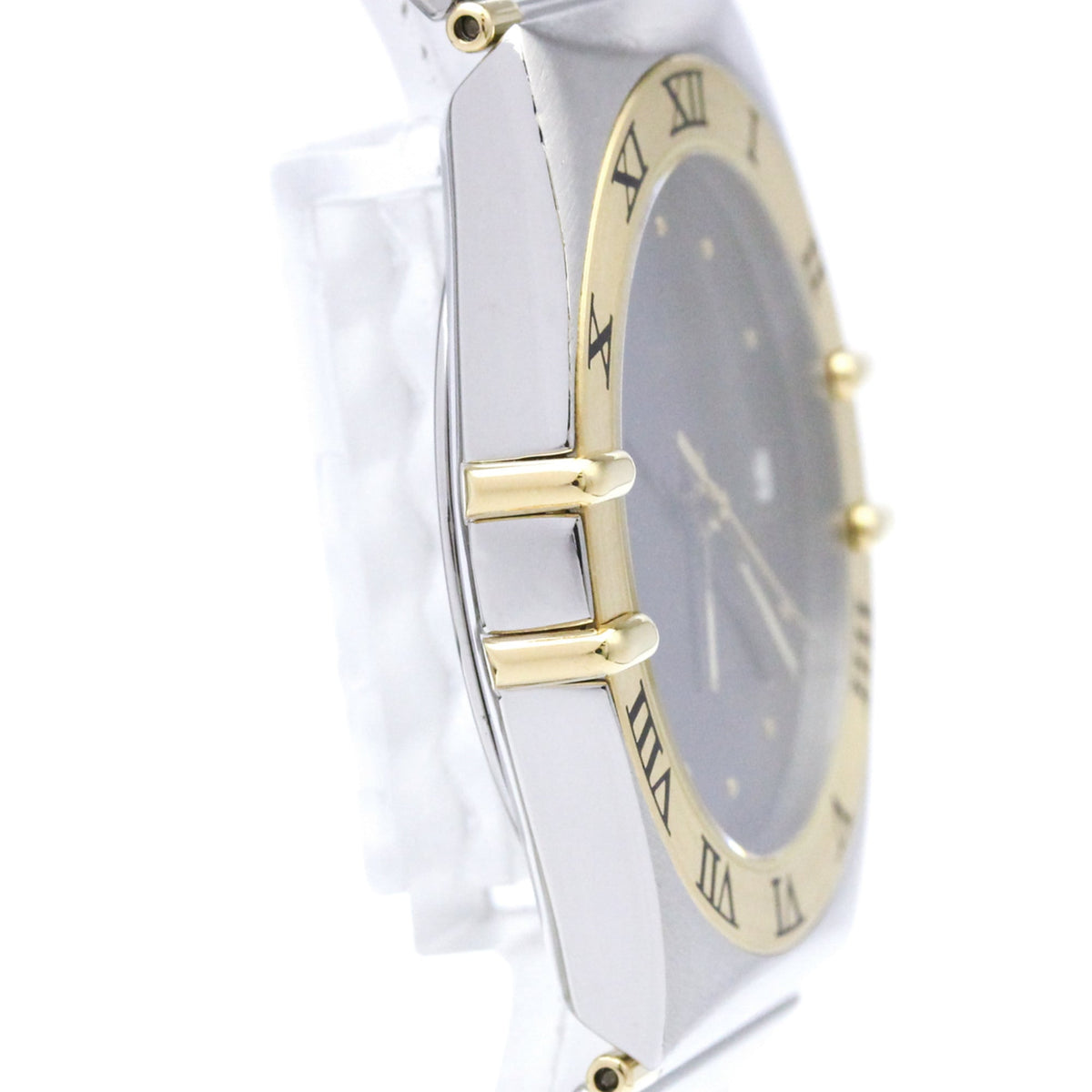 Omega Constellation Quartz Stainless Steel And Yellow Gold Watch (Pre-Owned)