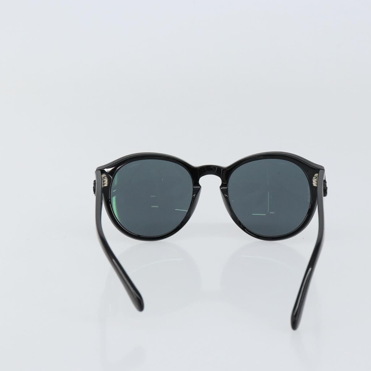 Chanel Chanel Logo Sunglasses Eye Wear Plastic Black Plastic Sunglasse Accessory (Pre-Owned)