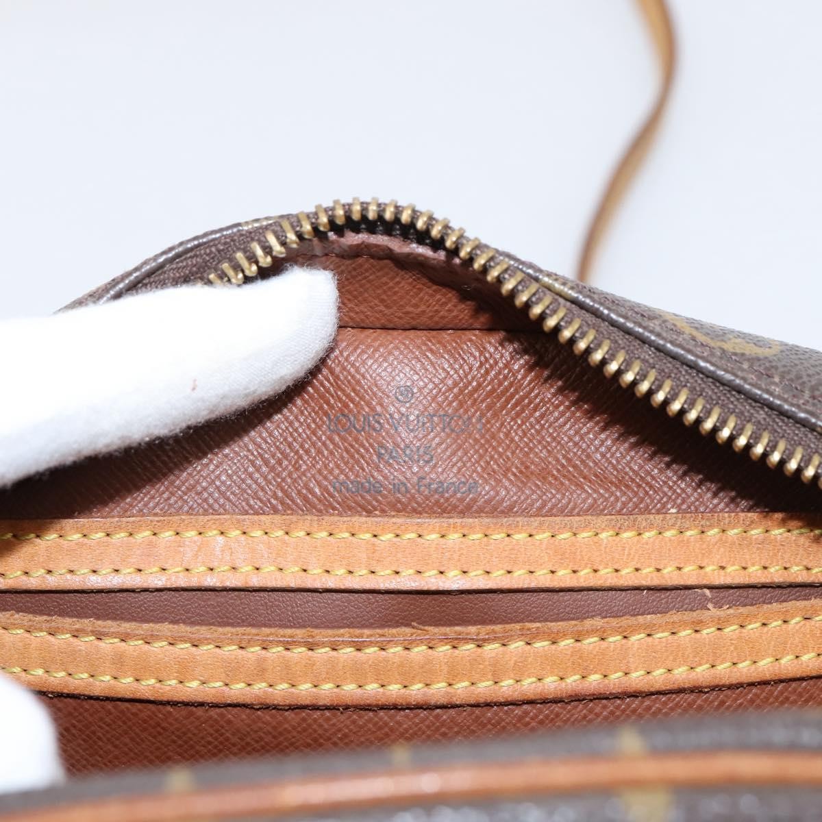 Louis Vuitton Blois Monogram Canvas Brown Canvas Handbag (Pre-Owned)