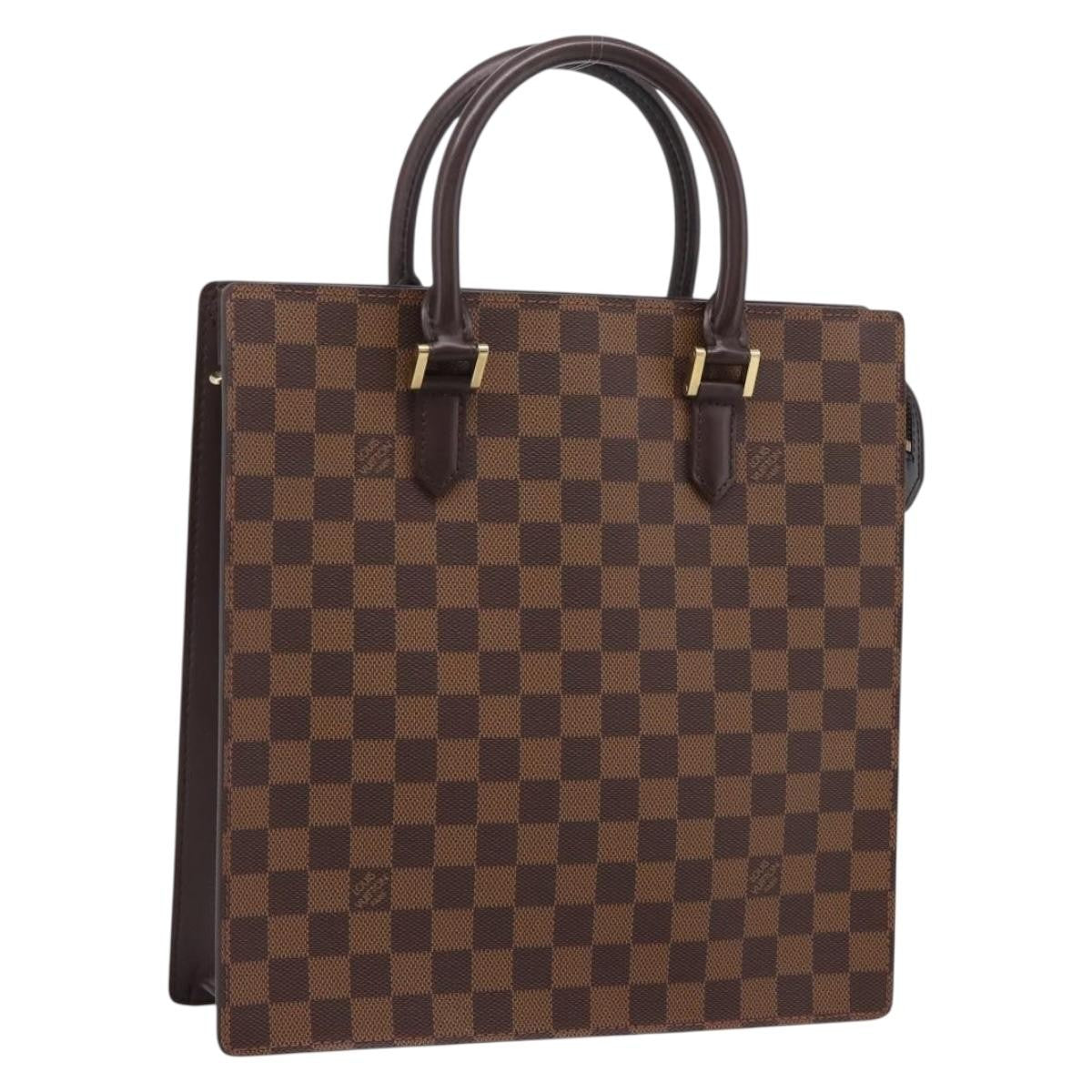 Louis Vuitton Venice Sac Plat Damier Brown Canvas Tote Bag Bag (Pre-Owned)