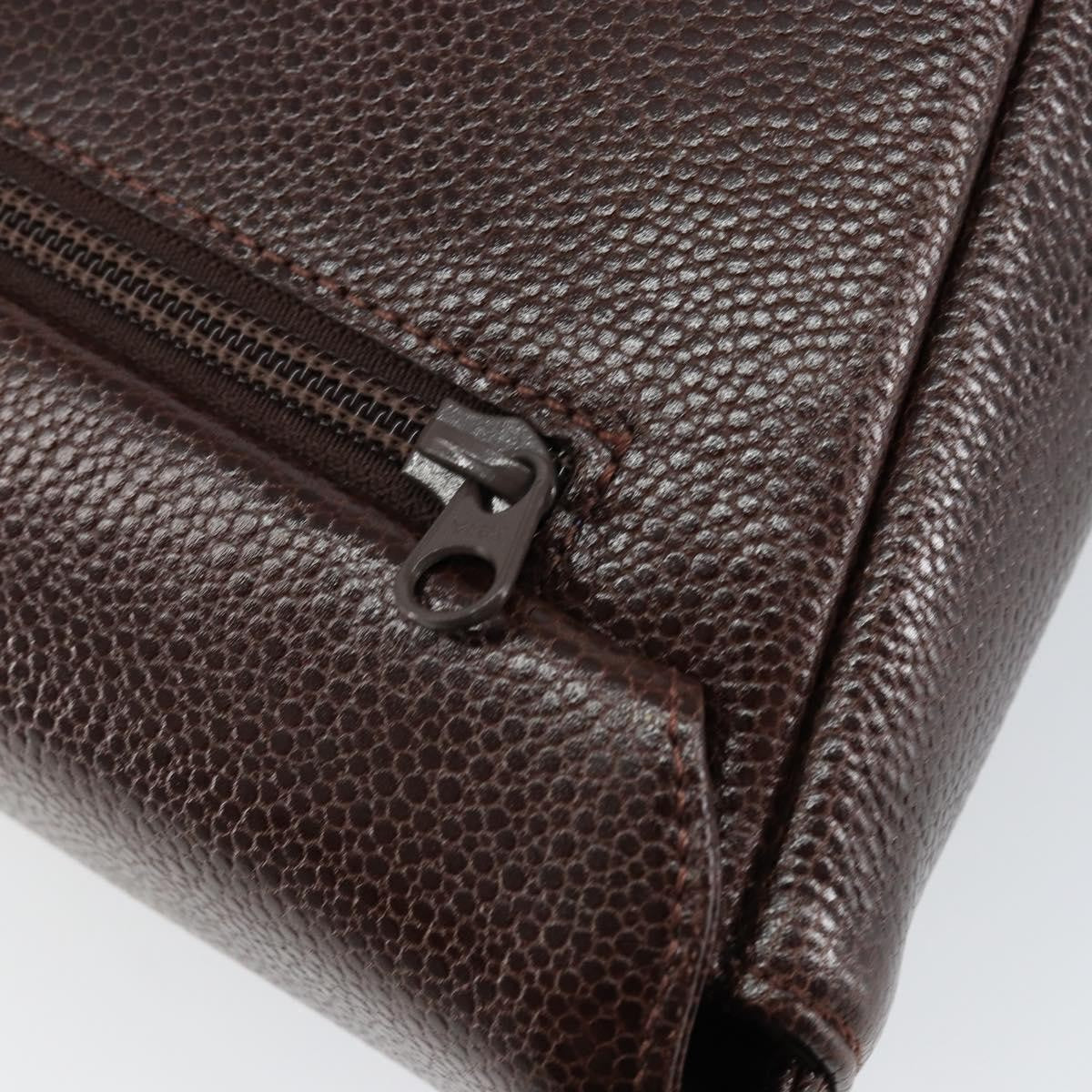 Givenchy Shoulder Leather Brown Leather Shoulder Bag Bag (Pre-Owned)