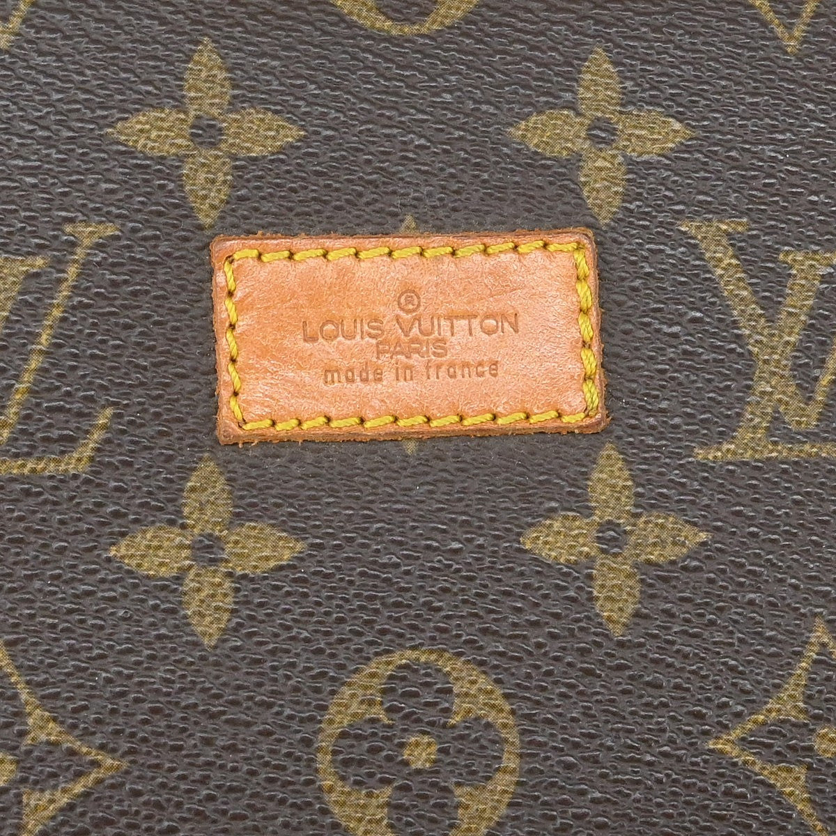 Louis Vuitton Saumur Monogram Brown Canvas Shoulder Bag Bag (Pre-Owned)
