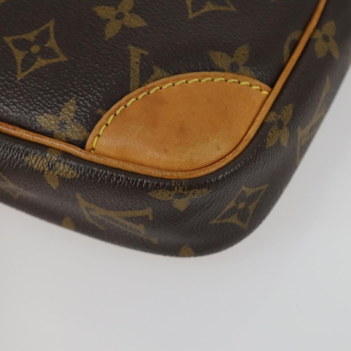 Louis Vuitton Danube Monogram Canvas Brown Canvas Shoulder Bag Bag (Pre-Owned)
