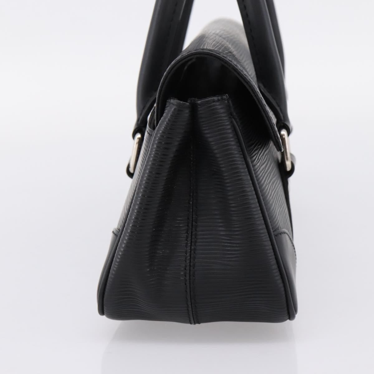 Louis Vuitton Segur Epi Leather Black Leather Handbag (Pre-Owned)