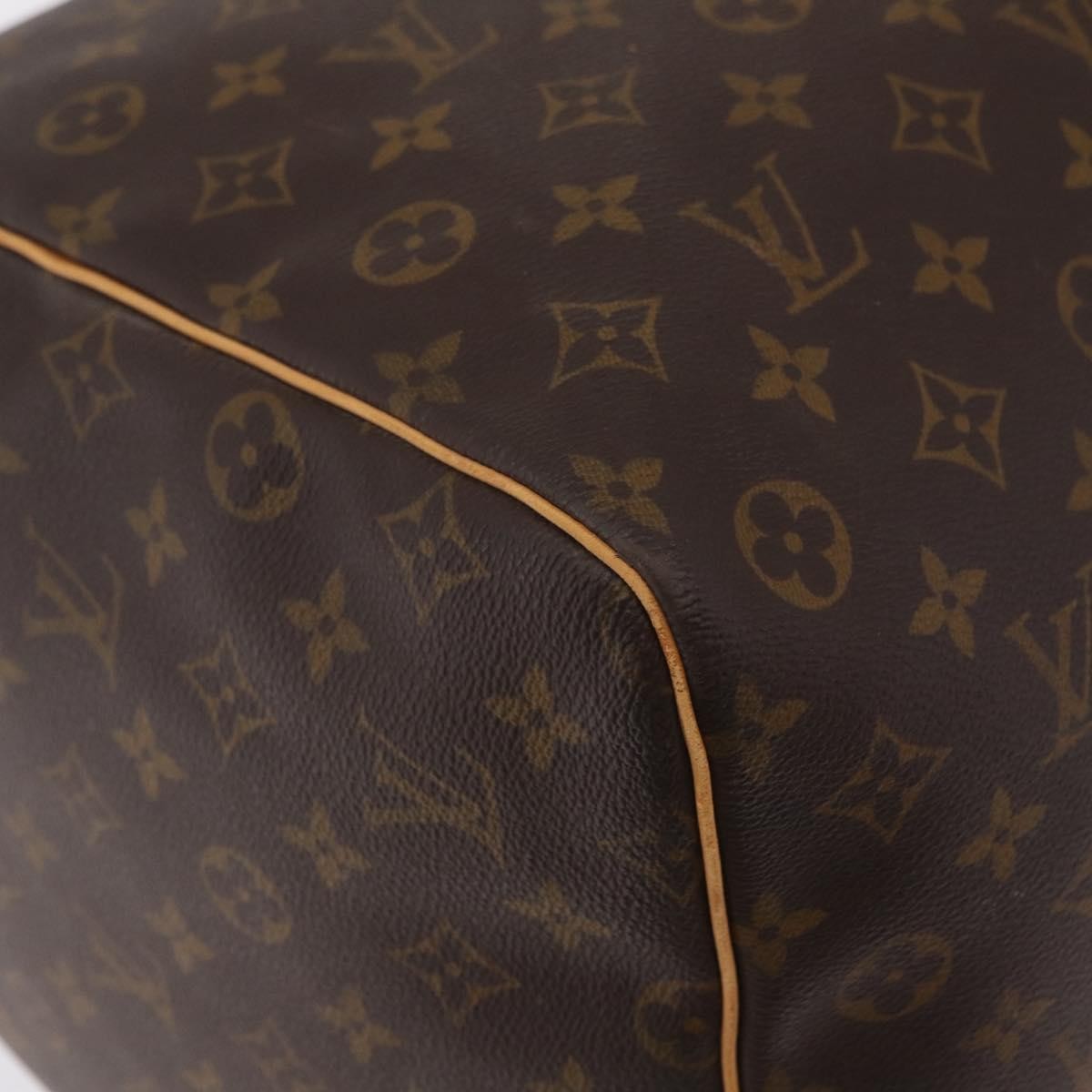 Louis Vuitton Keepall Monogram Canvas Brown Canvas Travel Bag Bag (Pre-Owned)