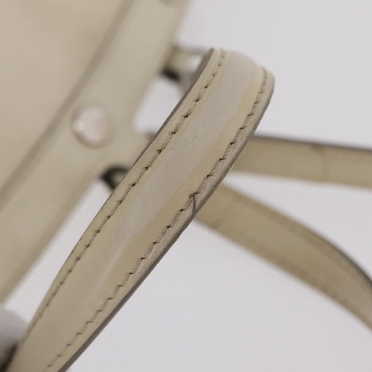 Louis Vuitton Brea Epi Leather White Leather Handbag (Pre-Owned)