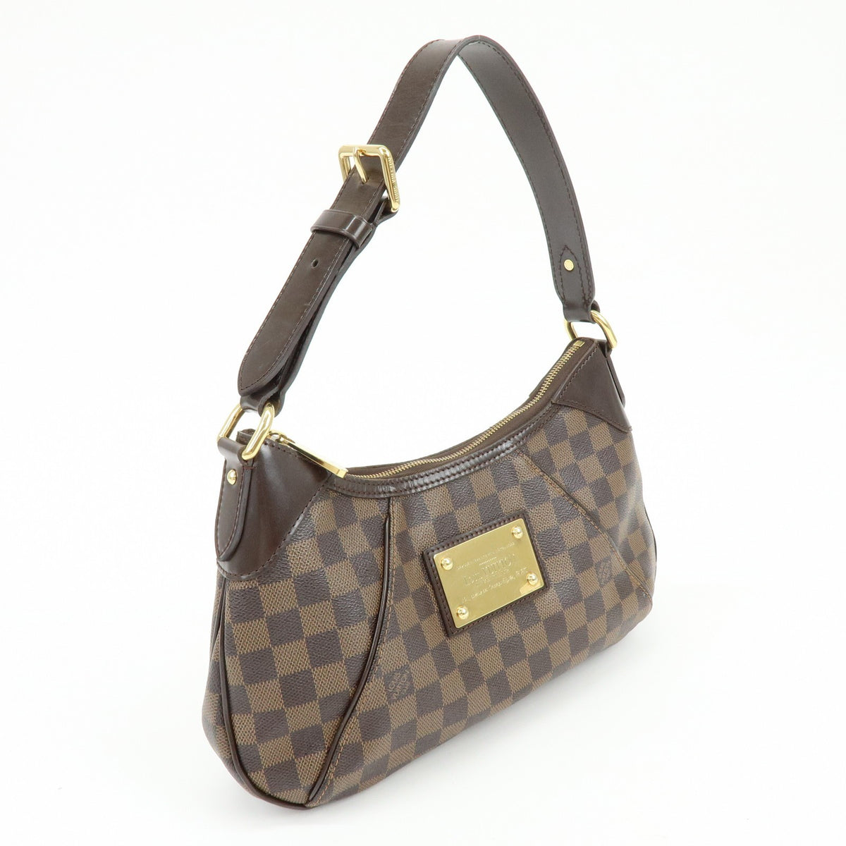 Louis Vuitton Thames Damier Brown Canvas Handbag (Pre-Owned)