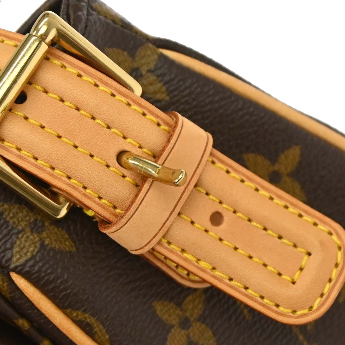 Louis Vuitton Viva Cite Monogram Brown Canvas Handbag (Pre-Owned)