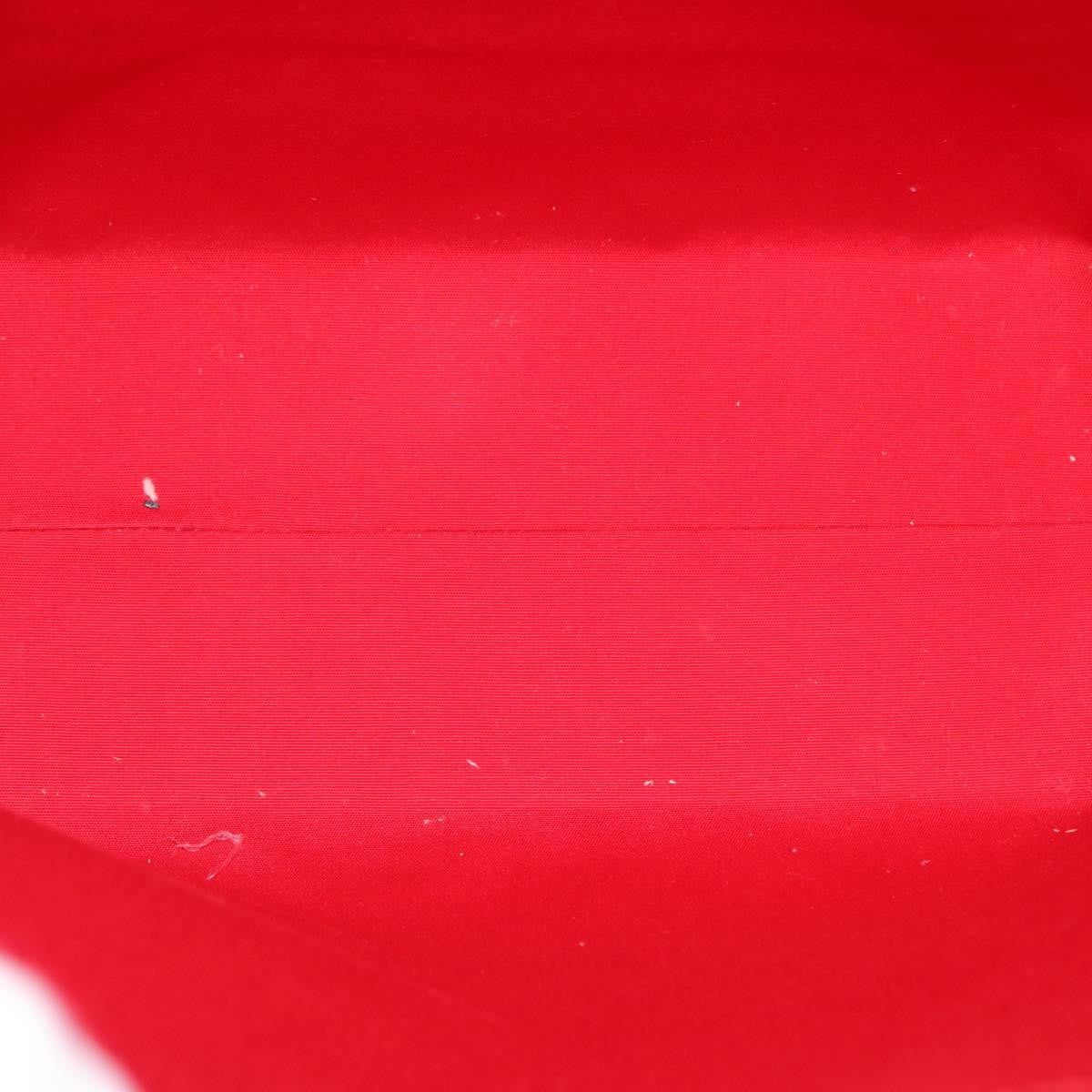Louis Vuitton Reade Monogram Vernis Red Patent_Leather Handbag (Pre-Owned)