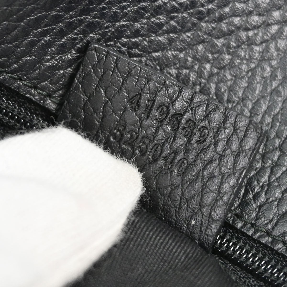 Gucci Vintage Open Shoulder Bag (Outlet) Gg Canvas With Leather Black Canvas Shoulder Bag Bag (Pre-Owned)