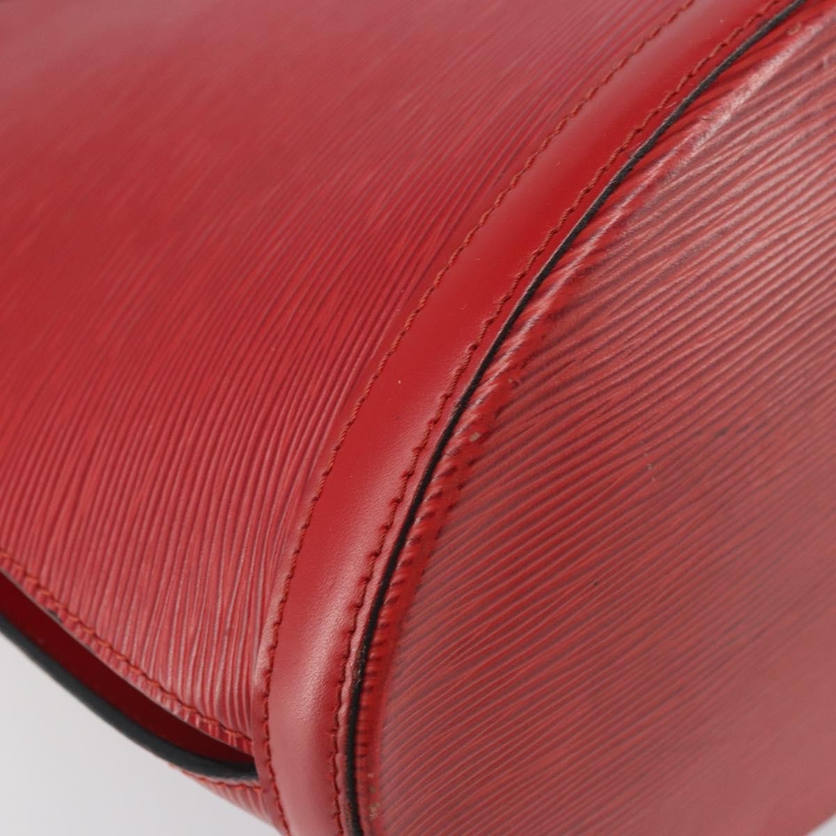 Louis Vuitton Cluny Epi Leather Red Leather Shoulder Bag Bag (Pre-Owned)