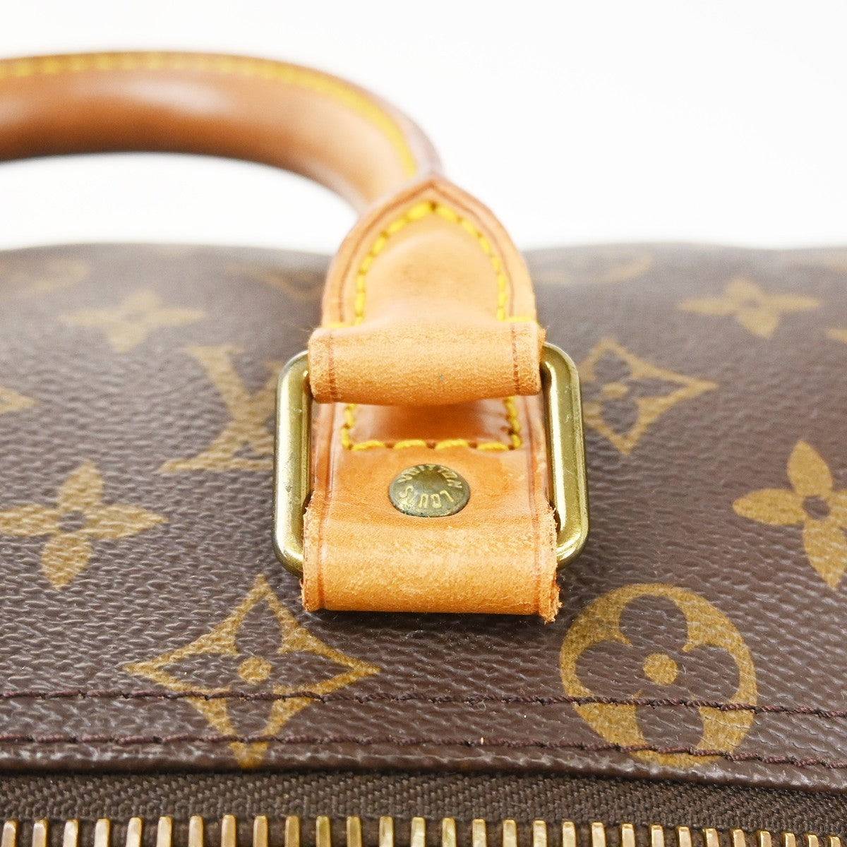 Louis Vuitton Keepall Monogram Canvas Brown Canvas Travel Bag Bag (Pre-Owned)